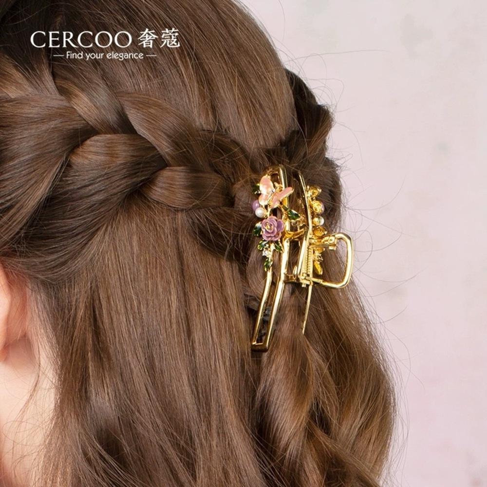 Flower hairpin